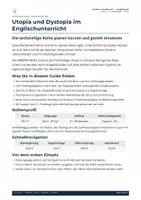 Vorschau - Unterrichtsreihen - Utopia oder Dystopia Englisch Oberstufe - Seite 1