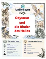Vorschau - Stundenentwürfe - Griechische Sagen- Box 14 (Odysseus und die Rinder des Helios, Medusa, Narziss) - Seite 1