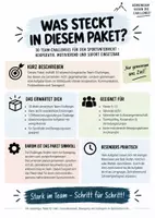 Vorschau - Arbeitsblätter - Gemeinsam gegen die Challenge! – 30 Team-Challenges & Kooperationsspiele für den Sportunterricht | Teambuilding, Klassengemeinschaft & soziales Lernen | Sek I - Seite 2
