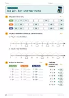 Vorschau - Arbeitsblätter - Malnehmen mit 2, 5 und 10 · Klasse 2 · Übungspack - Seite 2