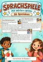 Vorschau - Spiele - Spielewelt: 10 Spielesammlungen mit 260 Ideen für Sprache, Zahlen, Gefühle, Sinne, Tiere, Fantasie und Jahreszeiten - Seite 1