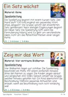 Vorschau - Spiele - Sprachspiele mit 26 Spielideen für Wortschatz, Zuhören, Erzählen, Reime und Satzbau - Seite 3