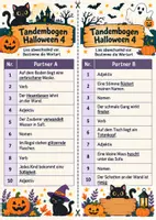 Vorschau - Arbeitsblätter - Tandembögen - Wortarten - Halloween - Seite 3