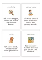 Vorschau - Bildkarten - Stärkekarten: 40 Charakterstärken für Klasse 1 und 2, jede Karte mit Beispielsatz, mit Handreichung und Ankreuzliste - Seite 3