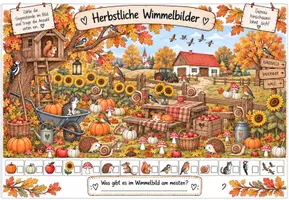 Vorschau - Arbeitsblätter - Herbstliche Wimmelbilder - Seite 2