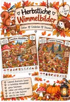 Vorschau - Arbeitsblätter - Herbstliche Wimmelbilder - Deckblatt