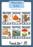 Vorschau - Mal- und Bastelvorlagen - Kunst Herbst Grundschule, Materialpaket | Basteln, Klasse 1, Klasse 2, Klasse 3, Klasse 4 - Seite 2