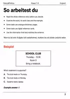 Vorschau - Arbeitsblätter - Basisscreening Englisch Klasse 7–8 Wörterbucharbeit - Seite 1