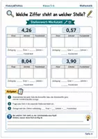 Vorschau - Arbeitsblätter - Dezimalzahlen-Lernmalbuch Klasse 5–6 - Seite 3