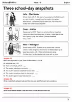 Vorschau - Arbeitsblätter - Englisch Basisscreenings Klasse 7–8 Daten & Medien - Seite 3