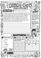 Vista previa - Refuerzo / NEE / Materiales de apoyo - DICTADOS Y PASATIEMPOS DE ORTOGRAFÍA - página 2