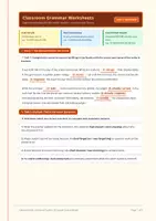 Προεπισκόπηση - Φύλλα εργασίας - B2 Past Tenses Classroom Packet - Σελίδα 1
