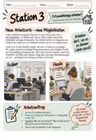 Vorschau - Arbeitsblätter - Wandel der Arbeitswelt | Arbeit 1.0–4.0 | Stationenlernen + PPT WiB 9 - Seite 3