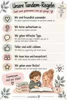 Vorschau - Arbeitsblätter - Tandemlesen Schritt-für-Schritt-Anleitung inklusive Lesegeschichten - Seite 2