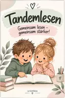 Vorschau - Arbeitsblätter - Tandemlesen Schritt-für-Schritt-Anleitung inklusive Lesegeschichten - Deckblatt