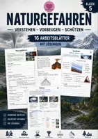 Vorschau - Arbeitsblätter - Naturgefahren - Arbeitsblätter Klasse 5 - Deckblatt