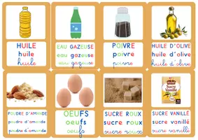 Aperçu - Apprentissages en autonomie - Imagier cuisine - Page 2