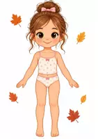 Προεπισκόπηση - Φύλλα εργασίας - 🍂👗 ΝΤΥΣΕ ΤΟ ΚΟΡΙΤΣΑΚΙ ΓΙΑ ΤΟ ΦΘΙΝΟΠΩΡΟ! 🍁✂️ - Σελίδα 1