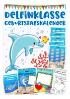 Vorschau - Poster - Delfinklasse Geburtstagskalender - Deckblatt