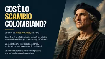 anteprima - Presentazioni / Lavagne - Lo scambio colombiano: dall'America all'Europa con Colombo - Pagina 1
