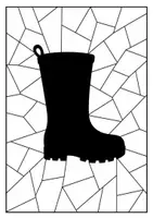 Vorschau - Mal- und Bastelvorlagen - Herbstkunst: Mosaikbilder mit Silhouetten - Seite 3