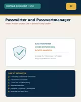 Vorschau - Unterrichtsreihen - Passwörter und Passwortmanager – Arbeitsheft Klasse 9/10 - Deckblatt