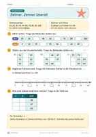Vorschau - Arbeitsblätter - Plus und Minus bis 100 · Klasse 2 · Übungspack - Seite 1