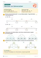 Vorschau - Arbeitsblätter - Plus und Minus bis 100 · Klasse 2 · Übungspack - Seite 2