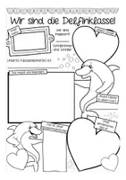 Vorschau - Arbeitsblätter - Unsere Klasse vorstellen - Deutsch in der Delfinklasse - Seite 2