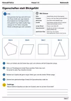 Vorschau - Arbeitsblätter - Geometrische Formen – Lernmalbuch Klasse 5–6 - Seite 1