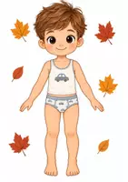 Προεπισκόπηση - Εργασία τάξης/τεστ - 🍂👦 Ντύσε το Αγοράκι με τα Φθινοπωρινά Ρούχα! 👕🧢 - Σελίδα 1