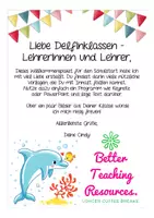 Vorschau - Arbeitsblätter - Materialpaket Schulanfang Delfinklasse - Seite 1