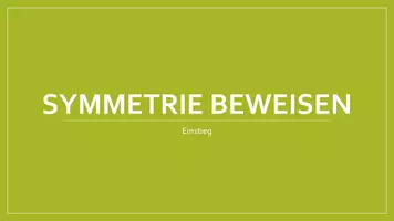 Vorschau - Stundenentwürfe - Achsensymmetrie (Analysis, 45 Minuten) - Seite 3
