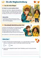 Vorschau - Arbeitsblätter - Leseverständnis Klasse 4 – Lesemission Herbstpark: Das Rätsel um den goldenen Baum - Seite 3