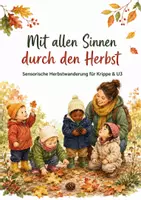Vorschau - Arbeitsblätter - Herbst mit allen Sinnen entdecken U3 - Deckblatt