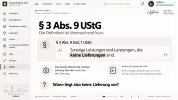 Vorschau - Präsentationen/Tafelbilder - Umsatzsteuer: sonstige Leistung - Seite 3