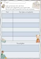 Vorschau - Arbeitsblätter - Krankenmappe & Krankenpost für die Grundschule | Vorlage für kranke Kinder - Seite 3