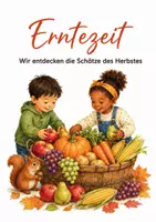 Vorschau - Arbeitsblätter - Erntezeit - Miniprojekt - Deckblatt