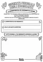 anteprima - Materiale di supporto/inclusione - Kit per la classe: giornata mondiale degli insegnanti 🥳 - Pagina 3
