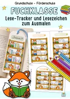 Vorschau - Arbeitsblätter - Materialpaket Fuchsklasse für die Grundschule und Förderschule (Klassentier) - Seite 1
