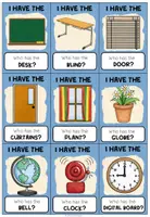 Vorschau - Spiele - In the classroom (classroom objects) - I have ... who has ... ? - Seite 3