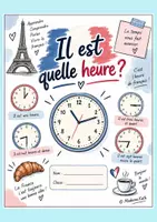 Vorschau - Arbeitsblätter - Uhrzeit il est quelle heure - Deckblatt