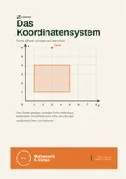 Vorschau - Arbeitsblätter - GRATIS Koordinatensystem üben | Kl. 5 - Deckblatt