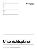Vorschau - Lehrpläne/Lehrermaterial - Digitaler Unterrichtsplaner mit Stoffverteilungsplan - Seite 1