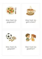 Vorschau - Bildkarten - Erzählkarten Wochenende: 32 Impulskarten für die Montagsrunde, Klasse 1 und 2 - Seite 2