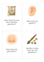 Vorschau - Bildkarten - Erzählkarten Wochenende: 32 Impulskarten für die Montagsrunde, Klasse 1 und 2 - Seite 3