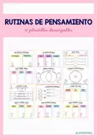 Vista previa - Fichas informativas / Documentos de lectura - rutinas de pensamiento - Portada