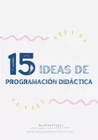 Vista previa - Para docentes: organización, planificación y formación - 15 IDEAS DE PROGRAMACIÓN - página 1