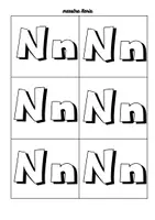 anteprima - Esercizi - Le Consonanti N - S - R - classe 1 - maestra Ilaria - Pagina 1