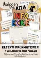 Vorschau - Poster - Elterninformation für die Pinnwand – 17 Vorlagen für Kita, Hort & Tagespflege - Deckblatt